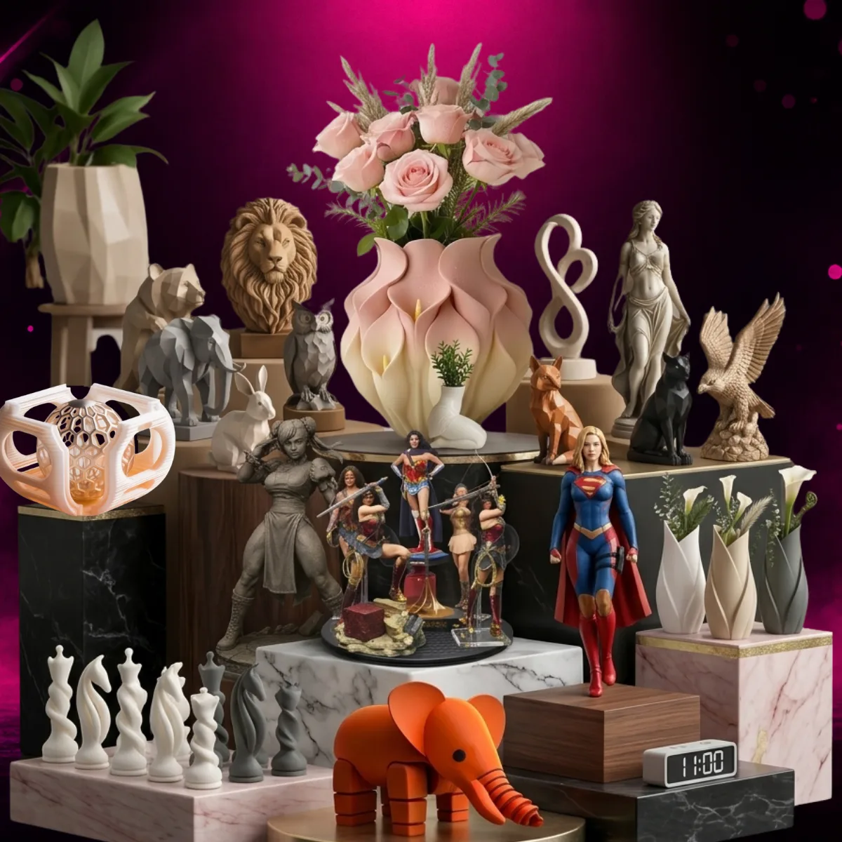 381GB+ Premium STL bundle preview - massive 3D printing collection